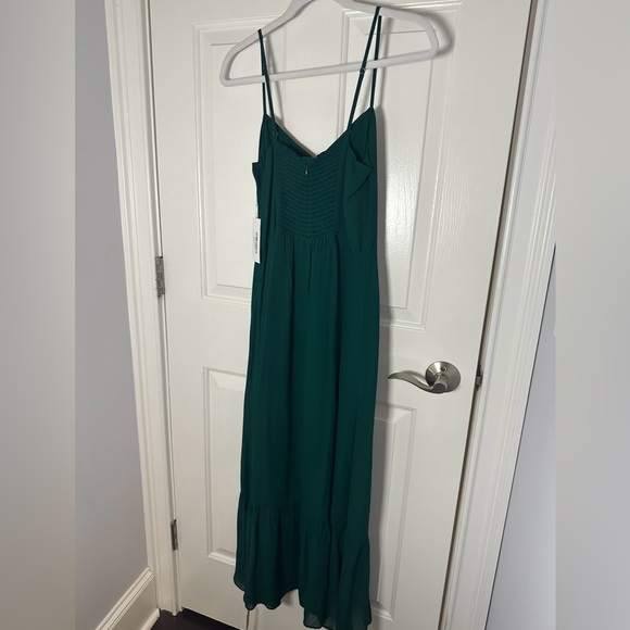 NWT Reformation Emersyn Dress in Emerald - Picture 9 of 10